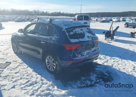 2016 Audi Q5 2.0T Premium z USA, uszkodzony, nr VIN WA1L2BFP9GA044102